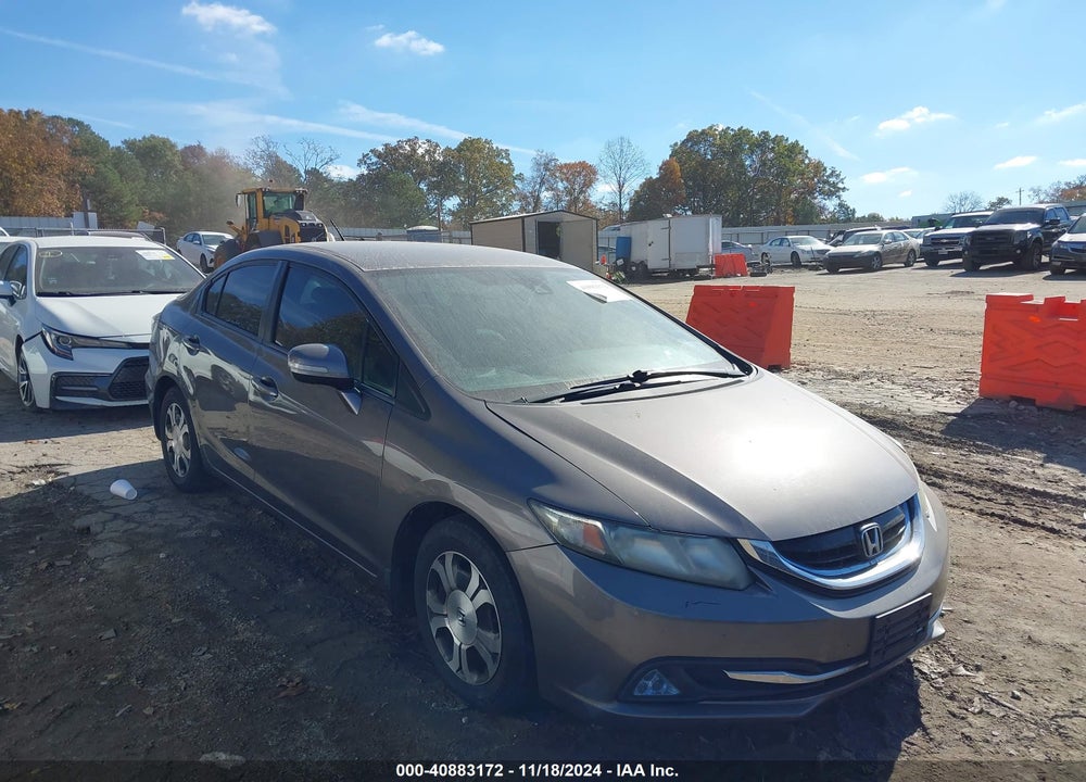 2013 HONDA CIVIC HYBRID VIN: 19XFB4F2XDE001402