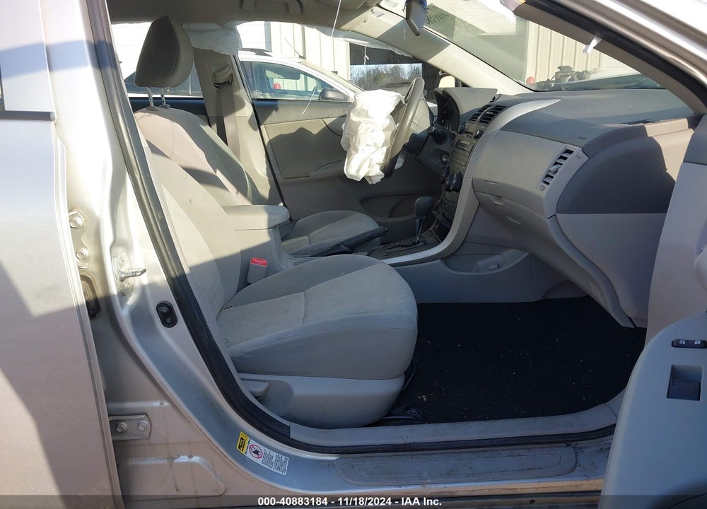 2009 TOYOTA COROLLA LE VIN: 2T1BU40E39C121088