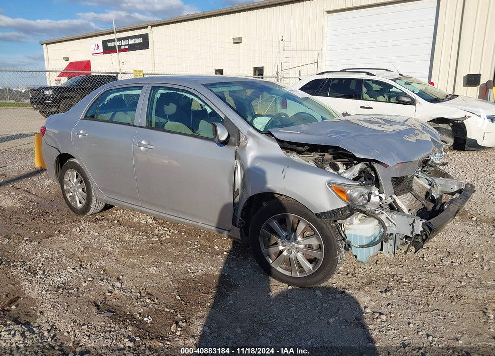 2009 TOYOTA COROLLA LE VIN: 2T1BU40E39C121088