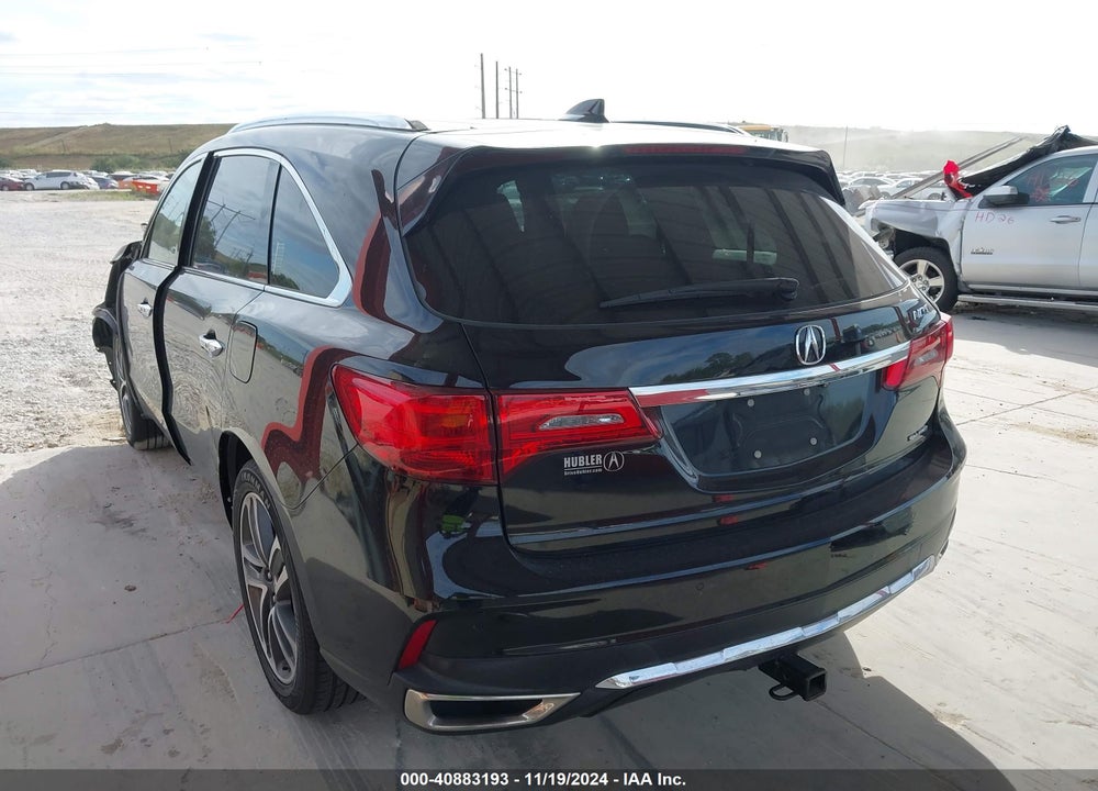 2018 ACURA MDX ADVANCE PACKAGE VIN: 5J8YD4H81JL009641