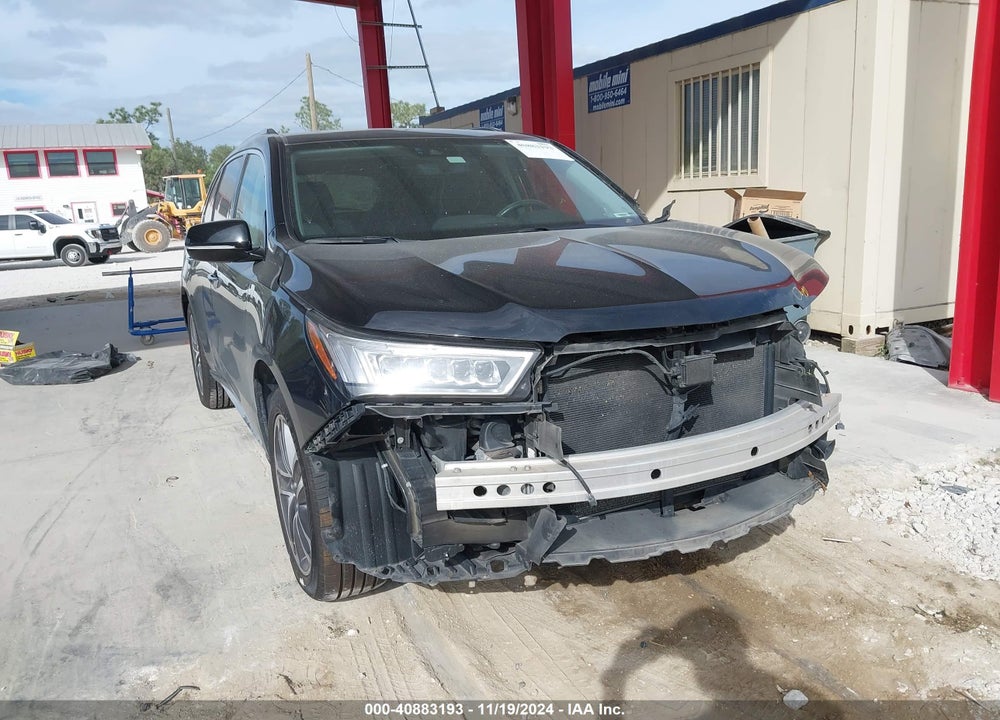 2018 ACURA MDX ADVANCE PACKAGE VIN: 5J8YD4H81JL009641