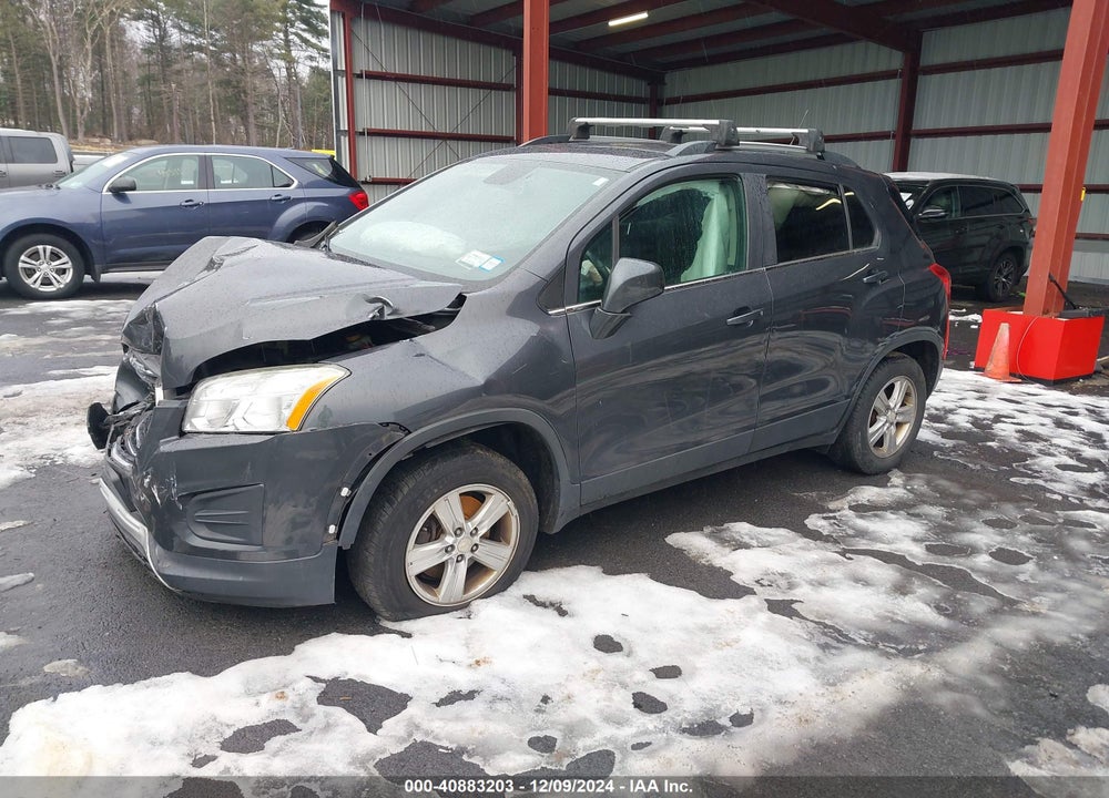 2016 CHEVROLET TRAX LT VIN: 3GNCJPSB9GL237317