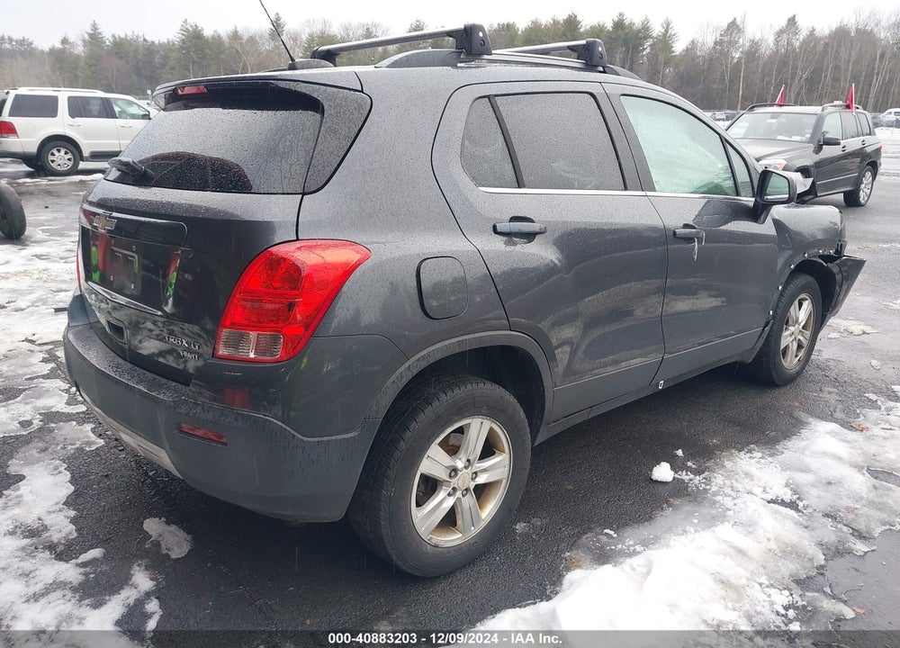 2016 CHEVROLET TRAX LT VIN: 3GNCJPSB9GL237317