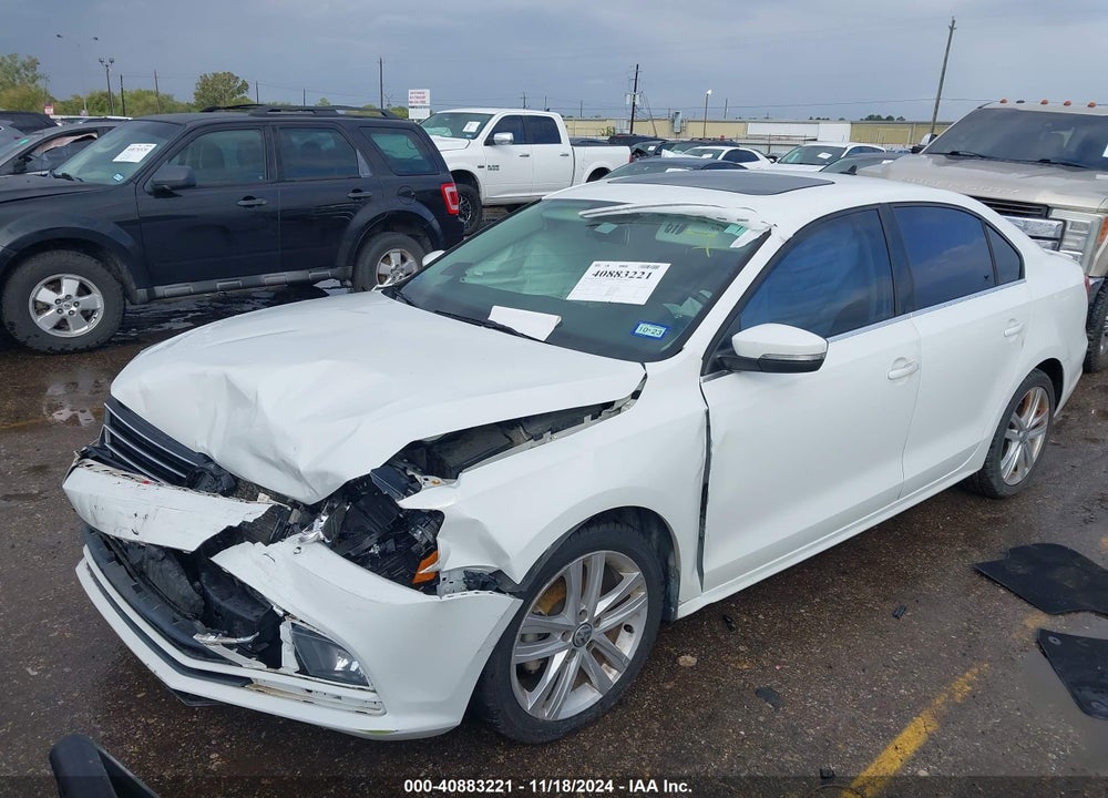 2015 VOLKSWAGEN JETTA 1.8T SEL VIN: 3VWL07AJ2FM357809