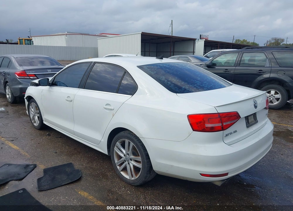 2015 VOLKSWAGEN JETTA 1.8T SEL VIN: 3VWL07AJ2FM357809