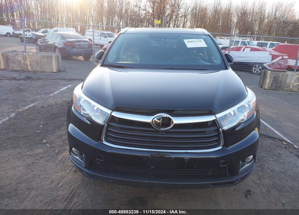 2016 TOYOTA HIGHLANDER LIMITED PLATINUM V6 VIN: 5TDDKRFH7GS321005