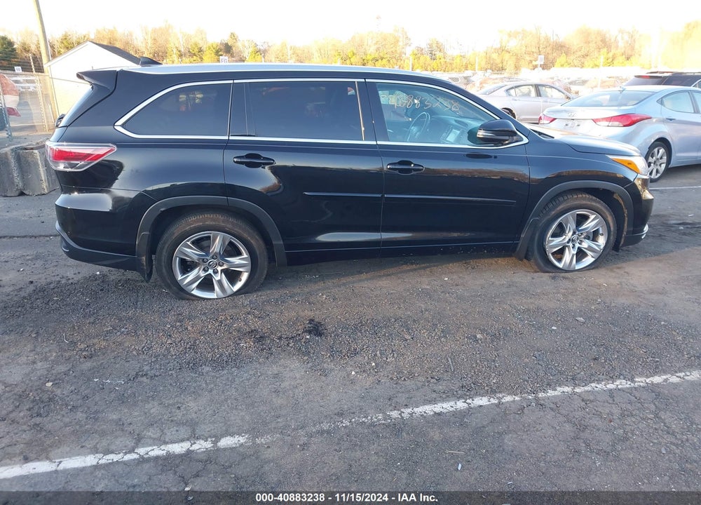 2016 TOYOTA HIGHLANDER LIMITED PLATINUM V6 VIN: 5TDDKRFH7GS321005