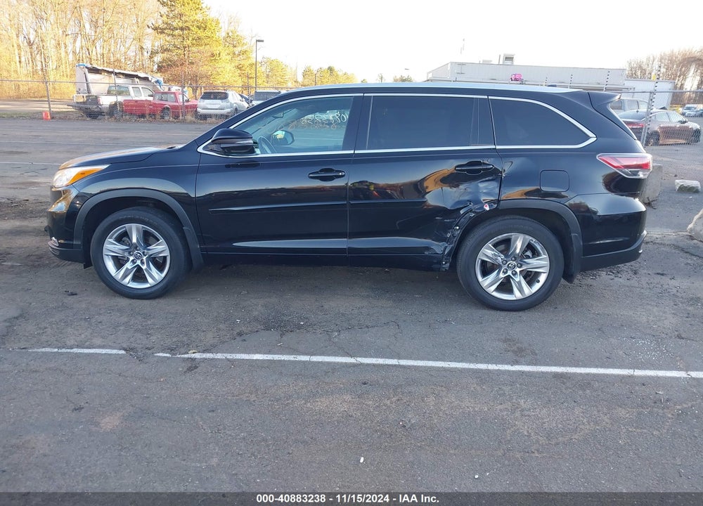 2016 TOYOTA HIGHLANDER LIMITED PLATINUM V6 VIN: 5TDDKRFH7GS321005