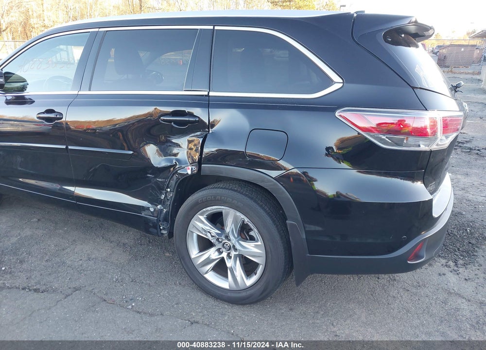 2016 TOYOTA HIGHLANDER LIMITED PLATINUM V6 VIN: 5TDDKRFH7GS321005