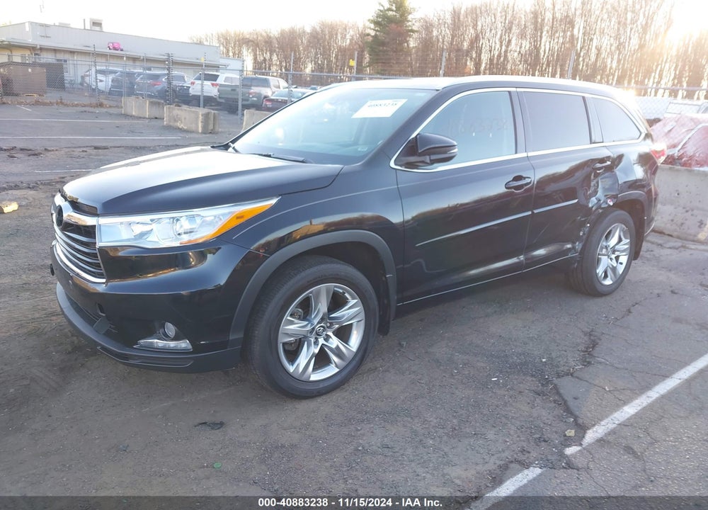 2016 TOYOTA HIGHLANDER LIMITED PLATINUM V6 VIN: 5TDDKRFH7GS321005