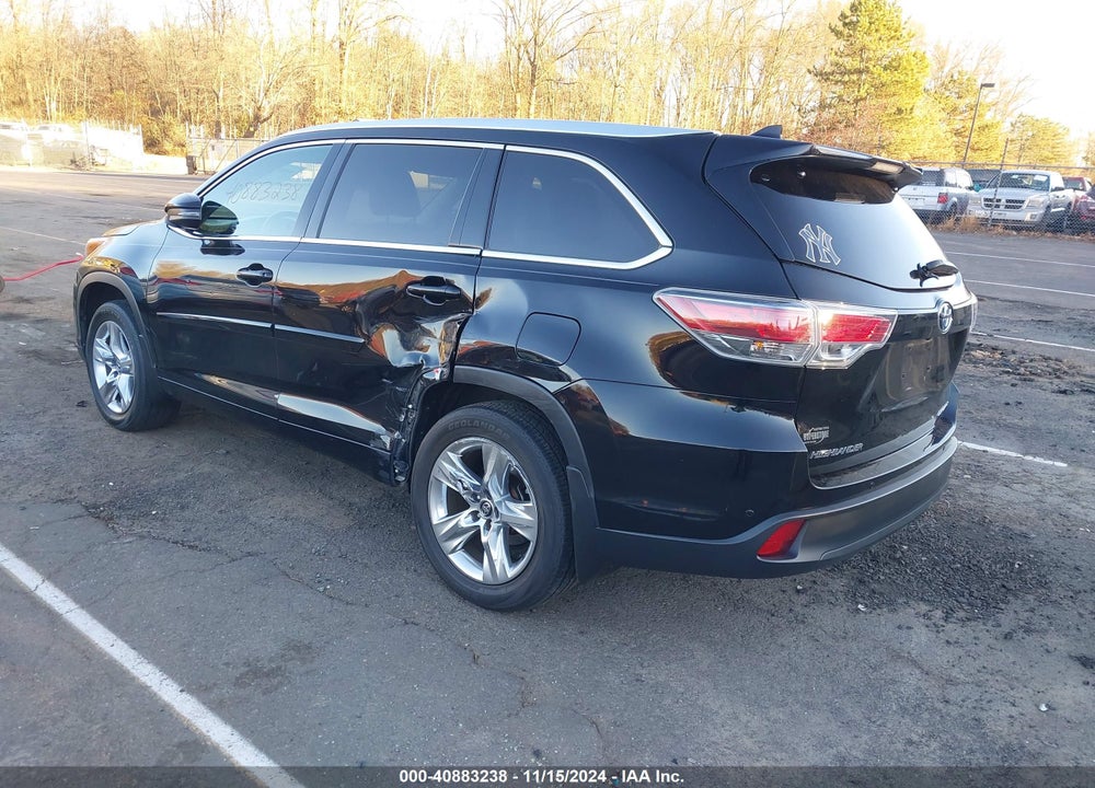 2016 TOYOTA HIGHLANDER LIMITED PLATINUM V6 VIN: 5TDDKRFH7GS321005