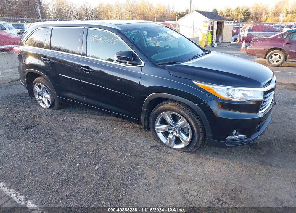 2016 TOYOTA HIGHLANDER LIMITED PLATINUM V6 VIN: 5TDDKRFH7GS321005