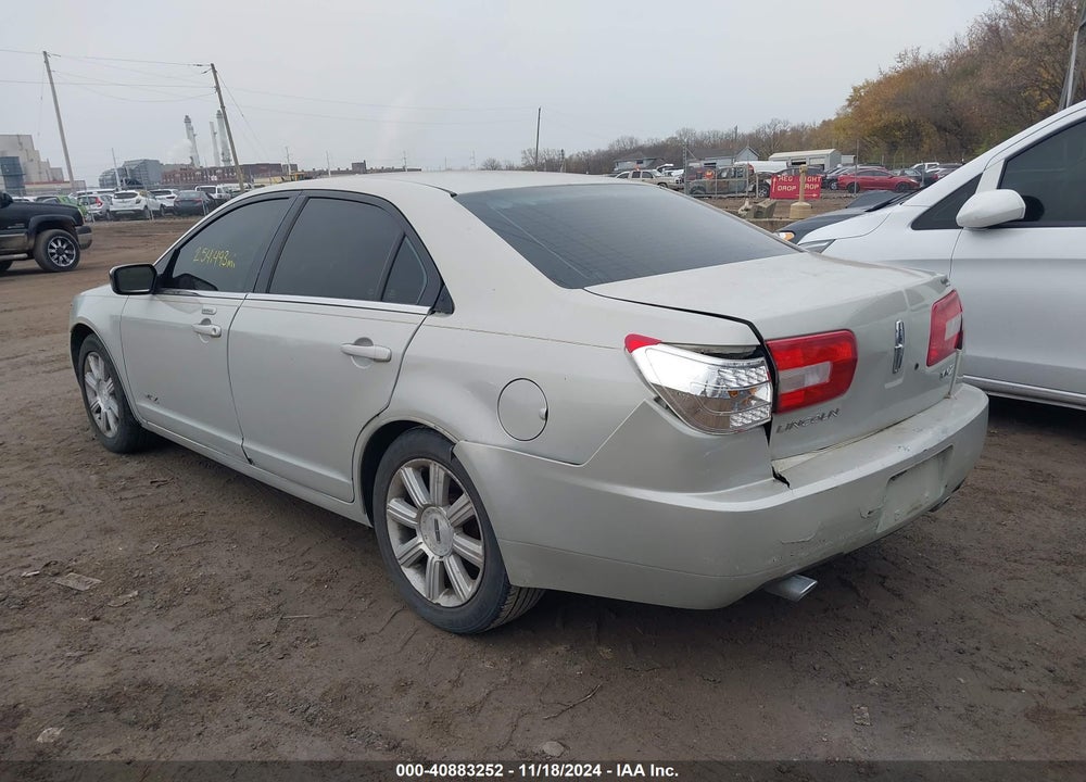 2007 LINCOLN MKZ VIN: 3LNHM26T37R659880