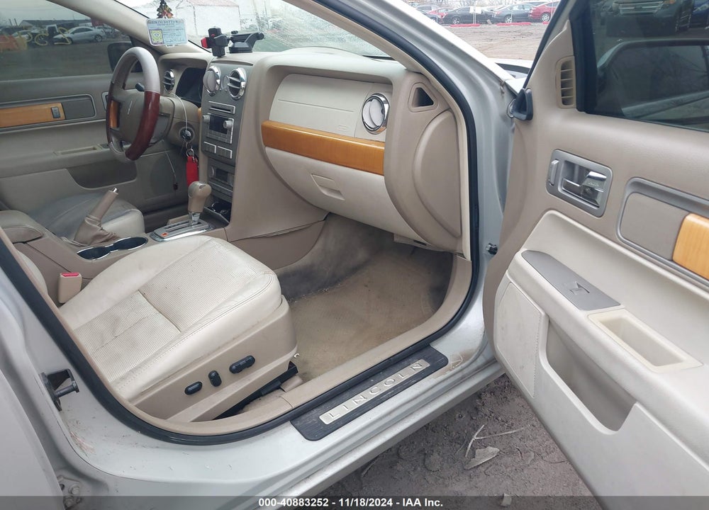 2007 LINCOLN MKZ VIN: 3LNHM26T37R659880
