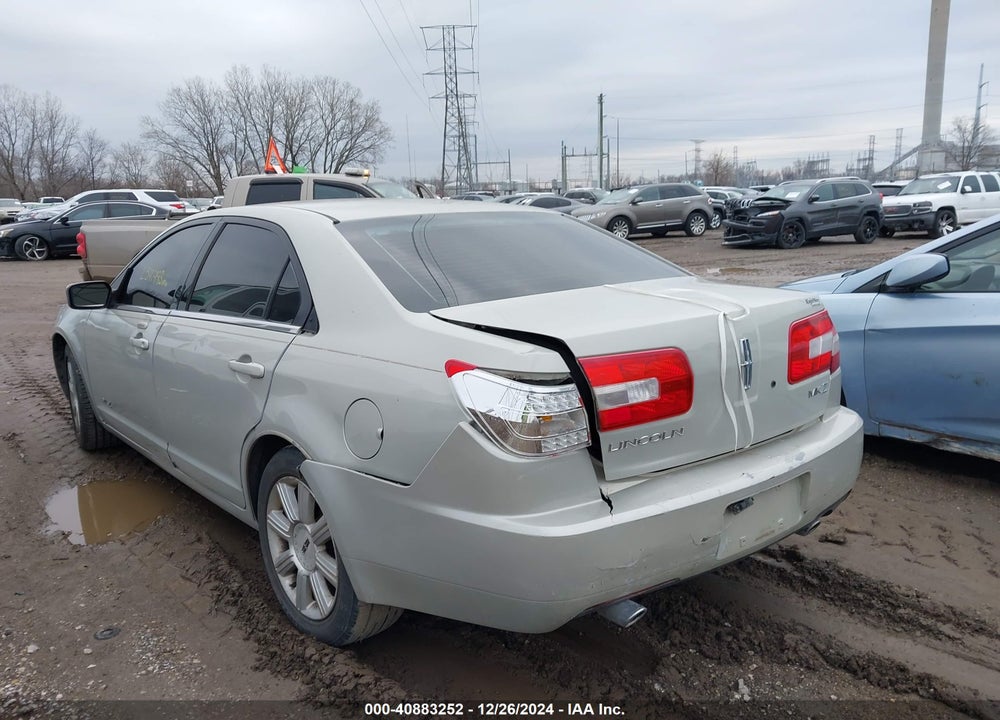 2007 LINCOLN MKZ VIN: 3LNHM26T37R659880