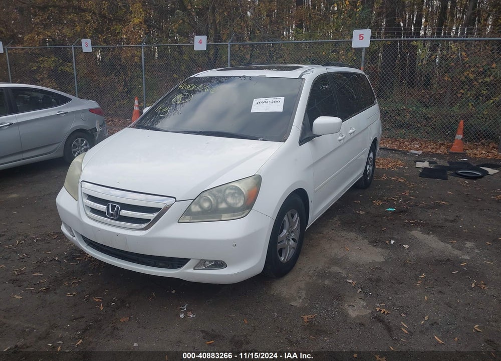 2006 HONDA ODYSSEY TOURING VIN: 5FNRL38806B028904