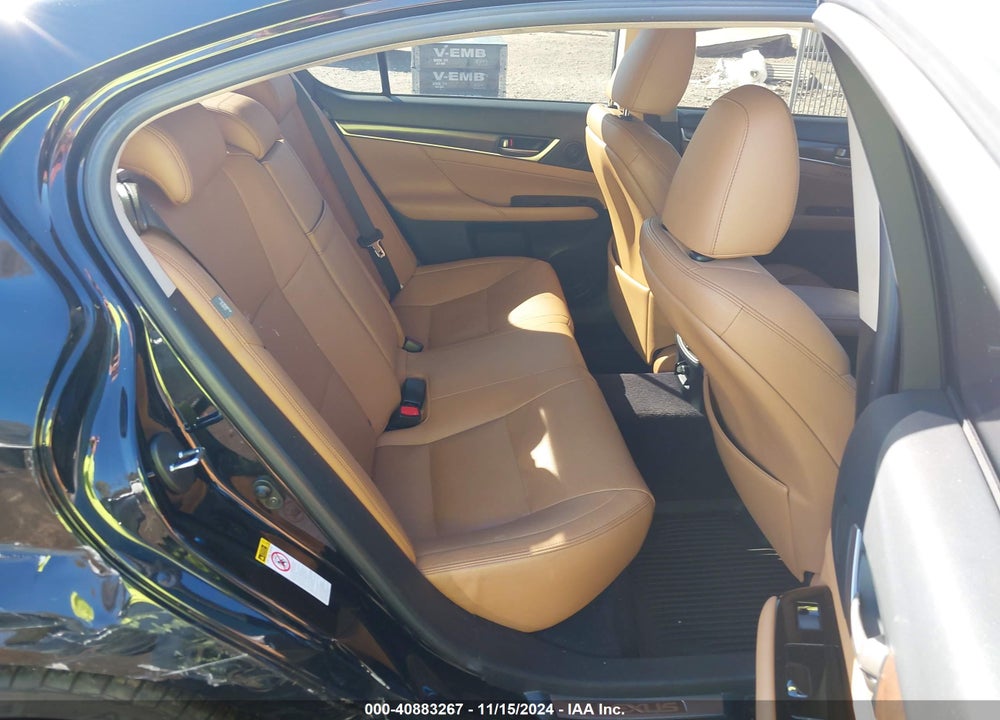 2013 LEXUS GS 350 VIN: JTHBE1BL5D5021828
