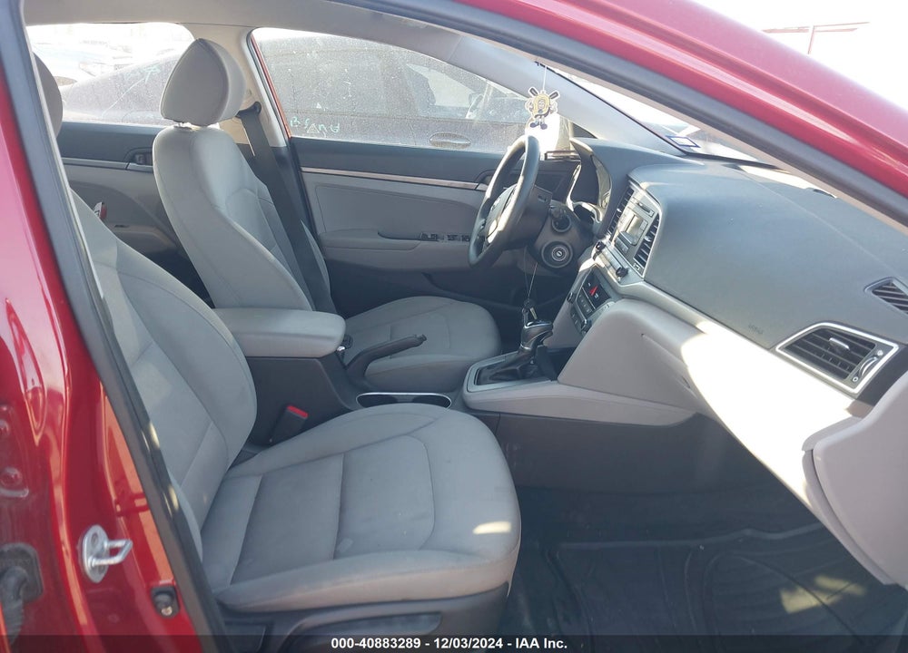 2017 HYUNDAI ELANTRA SE VIN: KMHD74LF9HU117869
