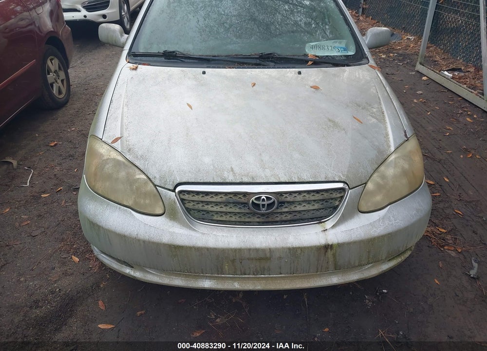 2006 TOYOTA COROLLA LE VIN: 2T1BR30E86C608780