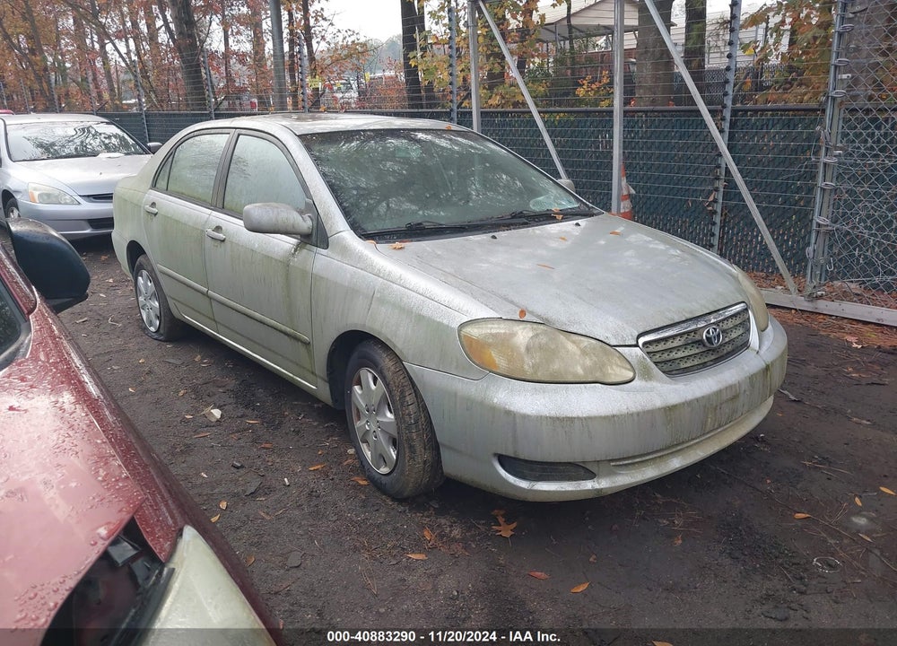 2006 TOYOTA COROLLA LE VIN: 2T1BR30E86C608780