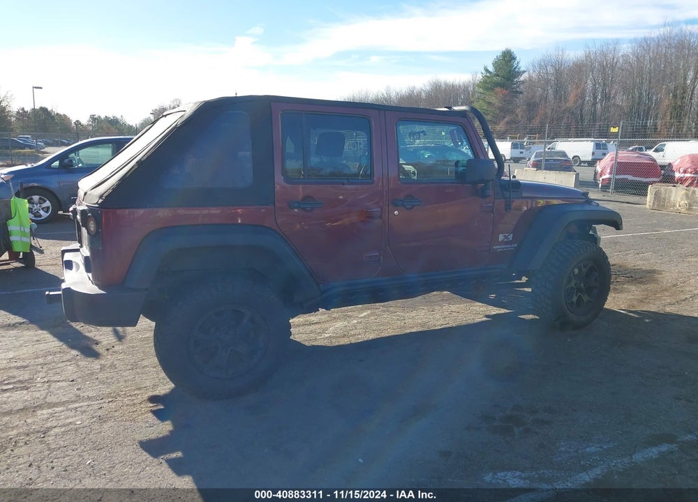 2009 JEEP WRANGLER UNLIMITED X VIN: 1J4GA39179L716585