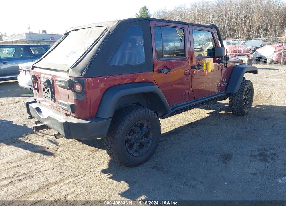 2009 JEEP WRANGLER UNLIMITED X VIN: 1J4GA39179L716585