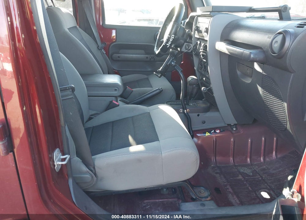 2009 JEEP WRANGLER UNLIMITED X VIN: 1J4GA39179L716585