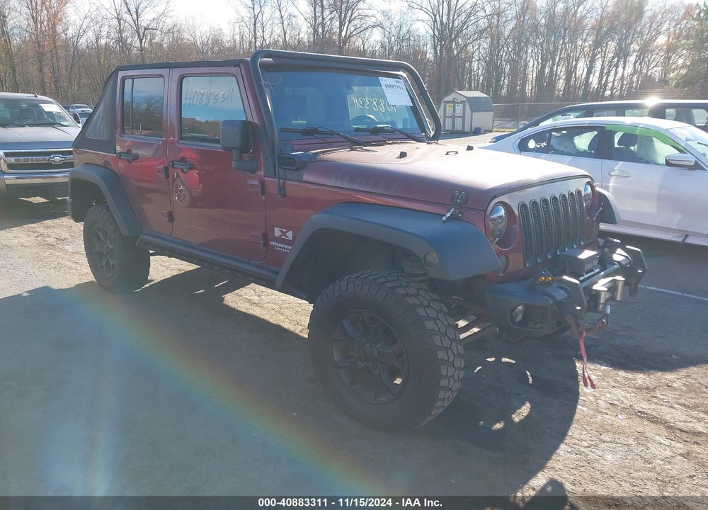 2009 JEEP WRANGLER UNLIMITED X VIN: 1J4GA39179L716585