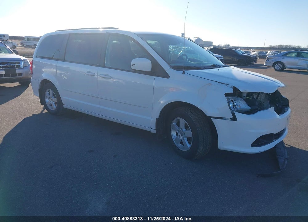2012 DODGE GRAND CARAVAN SXT VIN: 2C4RDGCG4CR284529