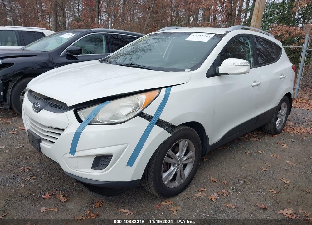 2012 HYUNDAI TUCSON GLS VIN: KM8JU3AC6CU404321