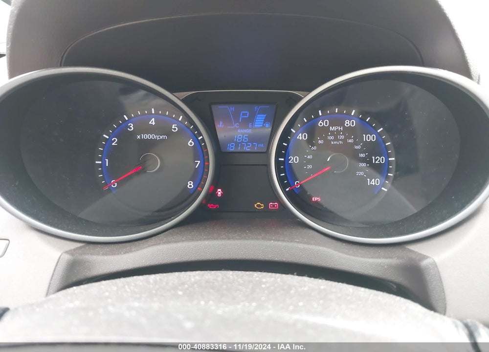 2012 HYUNDAI TUCSON GLS VIN: KM8JU3AC6CU404321