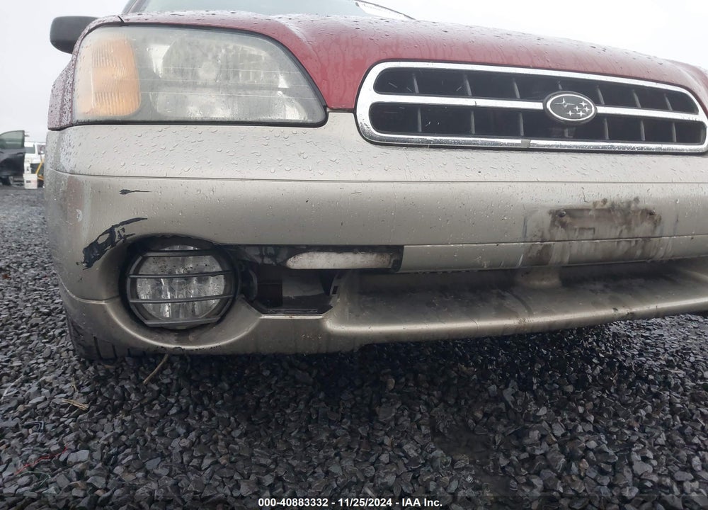 2002 SUBARU OUTBACK VIN: 4S3BH675327648612