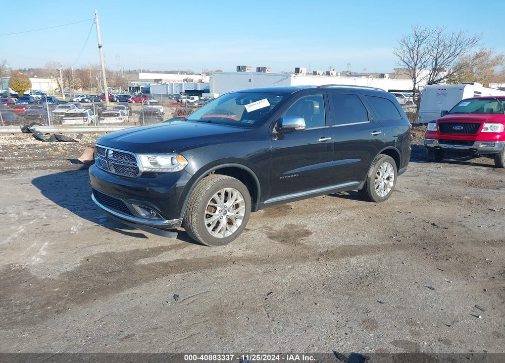 2015 DODGE DURANGO CITADEL VIN: 1C4RDJEG1FC153582
