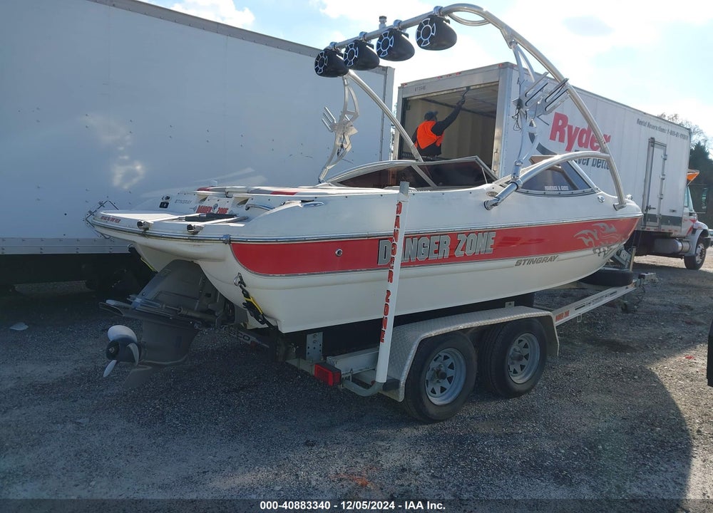 2007 STINGRAY BOAT VIN: PNYUS19BB707