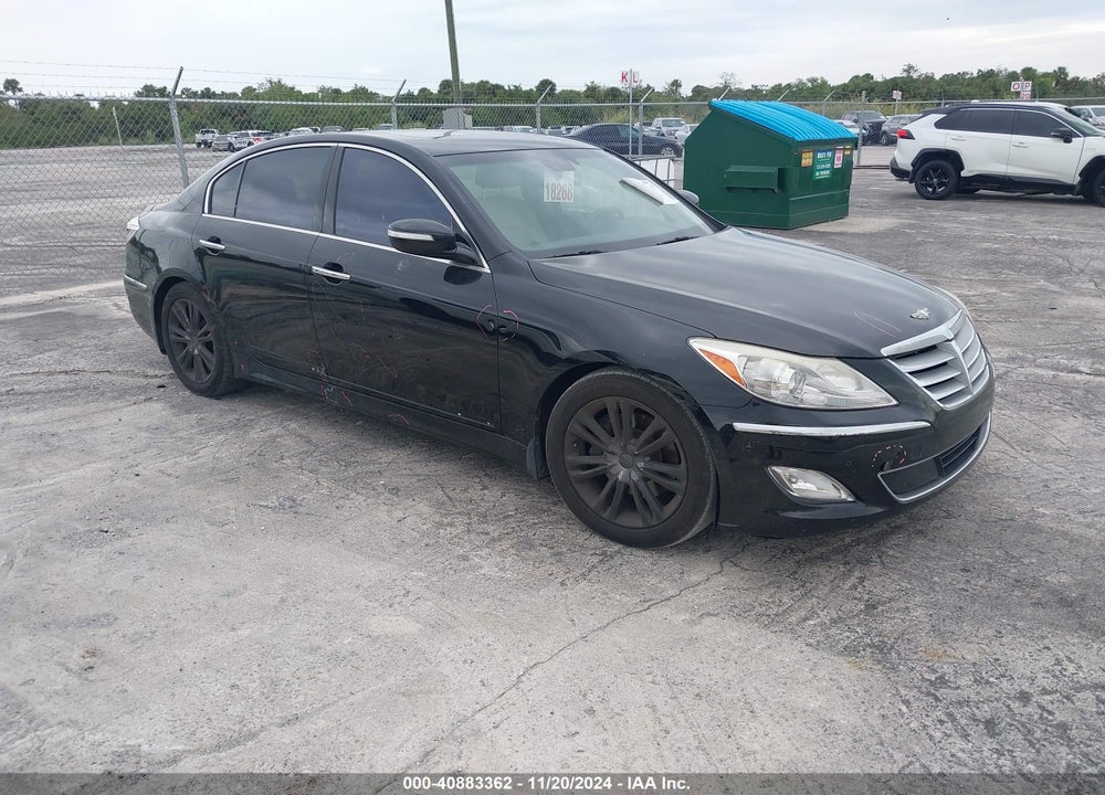 2013 HYUNDAI GENESIS 3.8 VIN: KMHGC4DDXDU240306