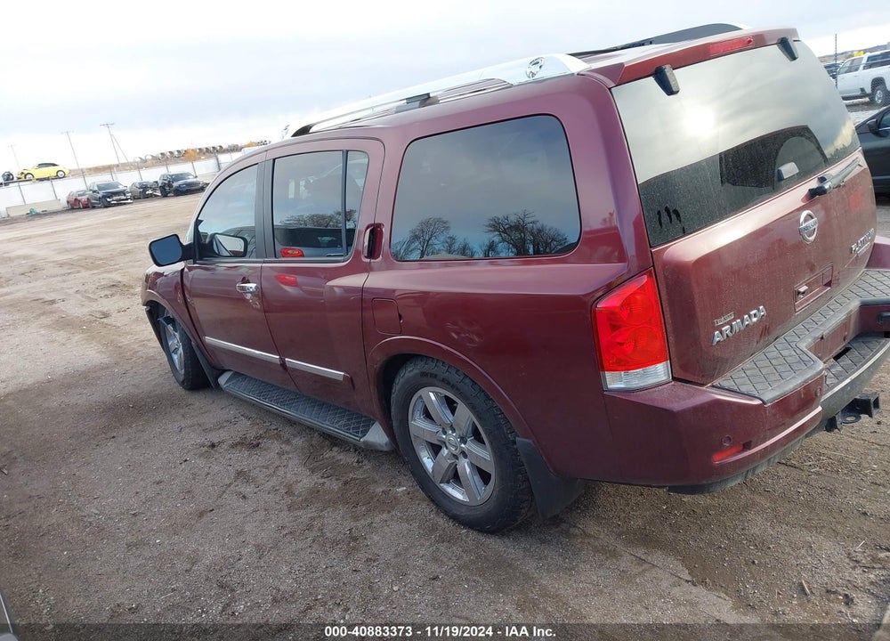2011 NISSAN ARMADA PLATINUM VIN: 5N1BA0NE7BN615284