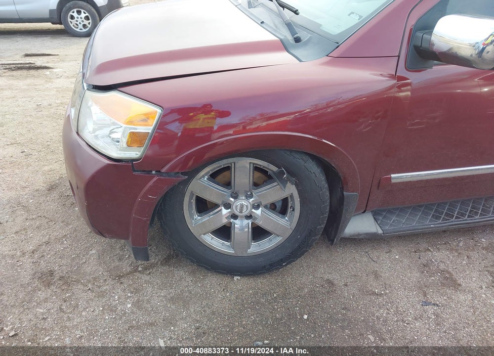 2011 NISSAN ARMADA PLATINUM VIN: 5N1BA0NE7BN615284