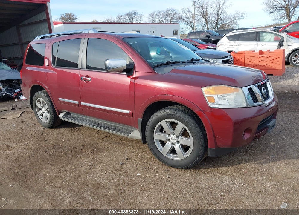 2011 NISSAN ARMADA PLATINUM VIN: 5N1BA0NE7BN615284