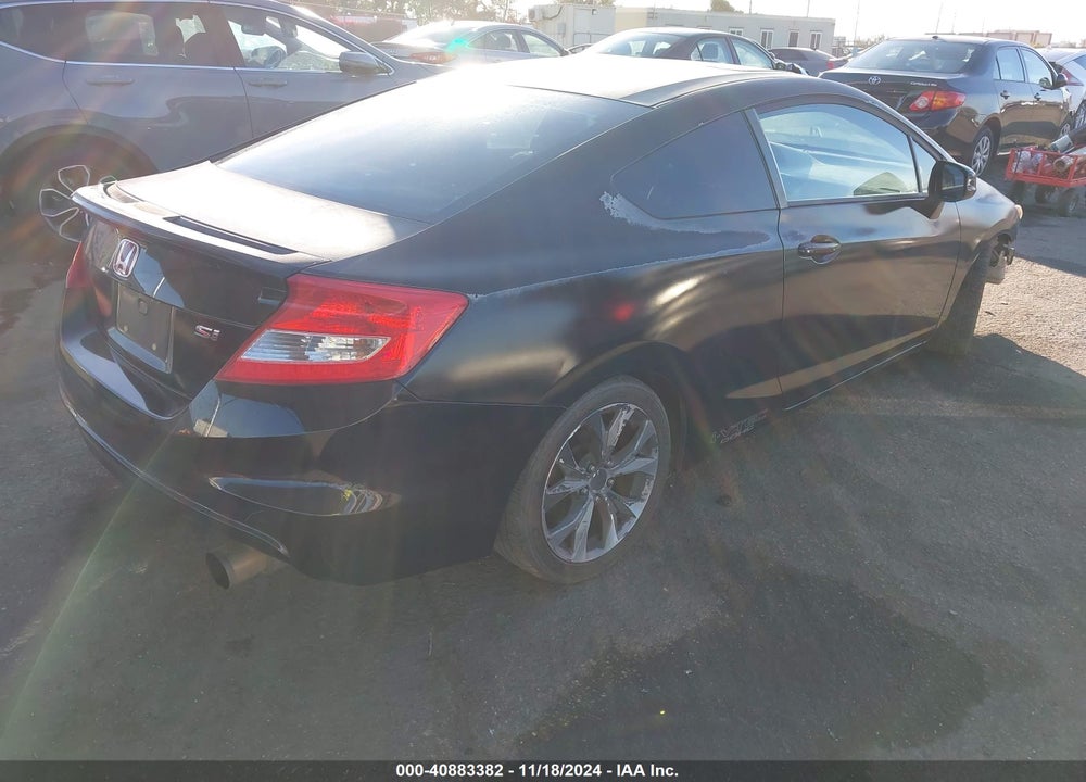 2012 HONDA CIVIC SI VIN: 2HGFG4A58CH703838