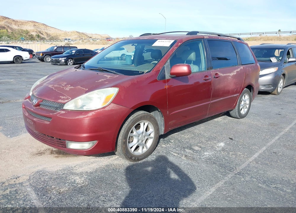 2005 TOYOTA SIENNA XLE VIN: 5TDZA22C05S251225