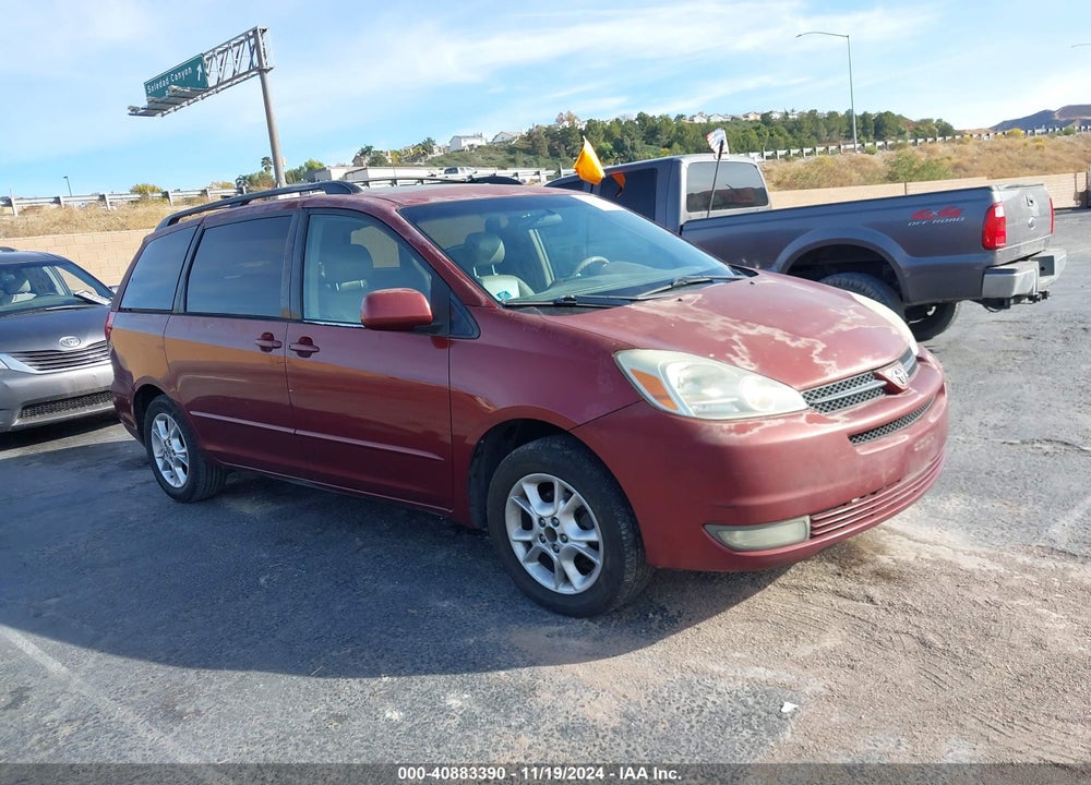 2005 TOYOTA SIENNA XLE VIN: 5TDZA22C05S251225