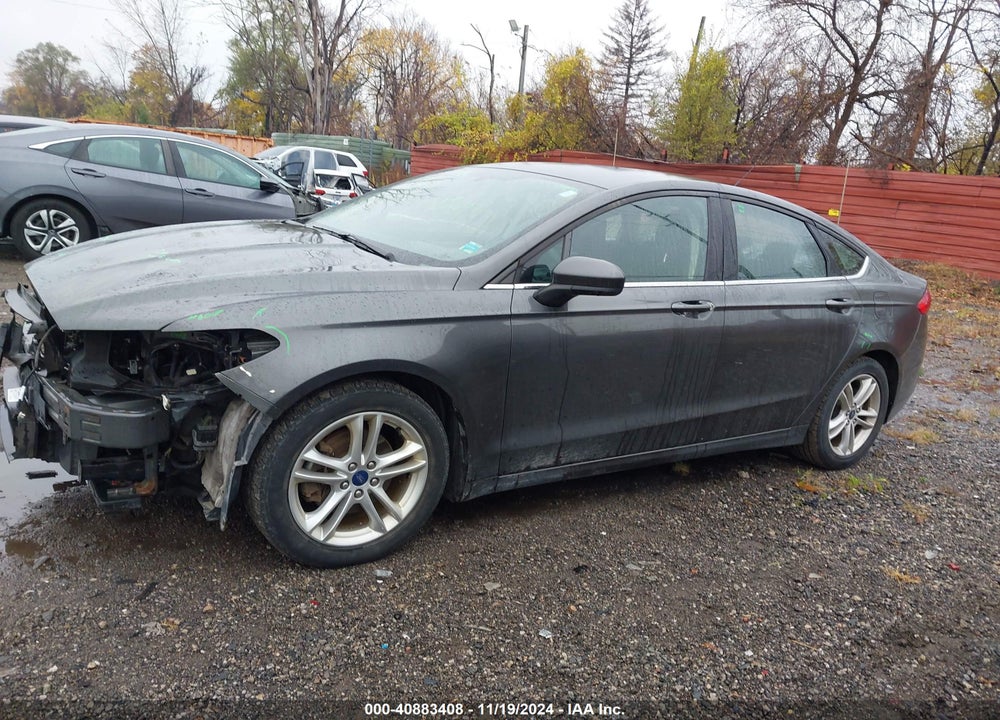 2018 FORD FUSION SE VIN: 3FA6P0HD9JR266394