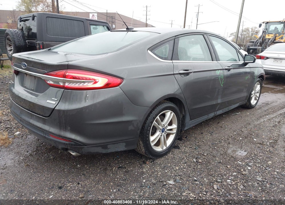 2018 FORD FUSION SE VIN: 3FA6P0HD9JR266394