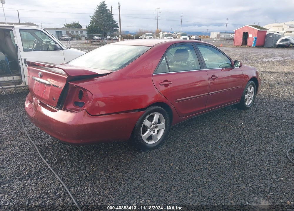 2002 TOYOTA CAMRY SE V6 VIN: JTDBF30K620001084