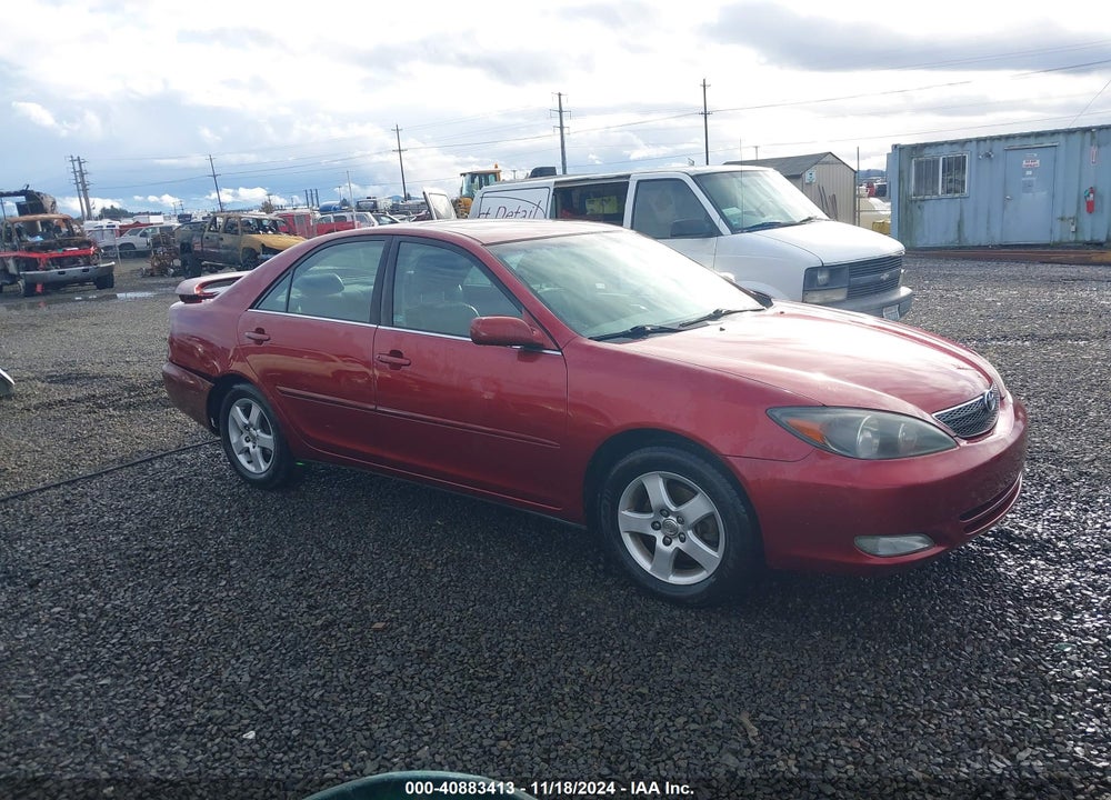 2002 TOYOTA CAMRY SE V6 VIN: JTDBF30K620001084
