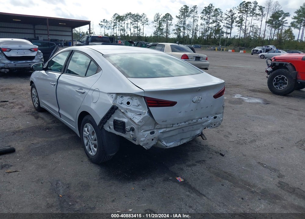 2019 HYUNDAI ELANTRA SE VIN: KMHD74LF9KU843013