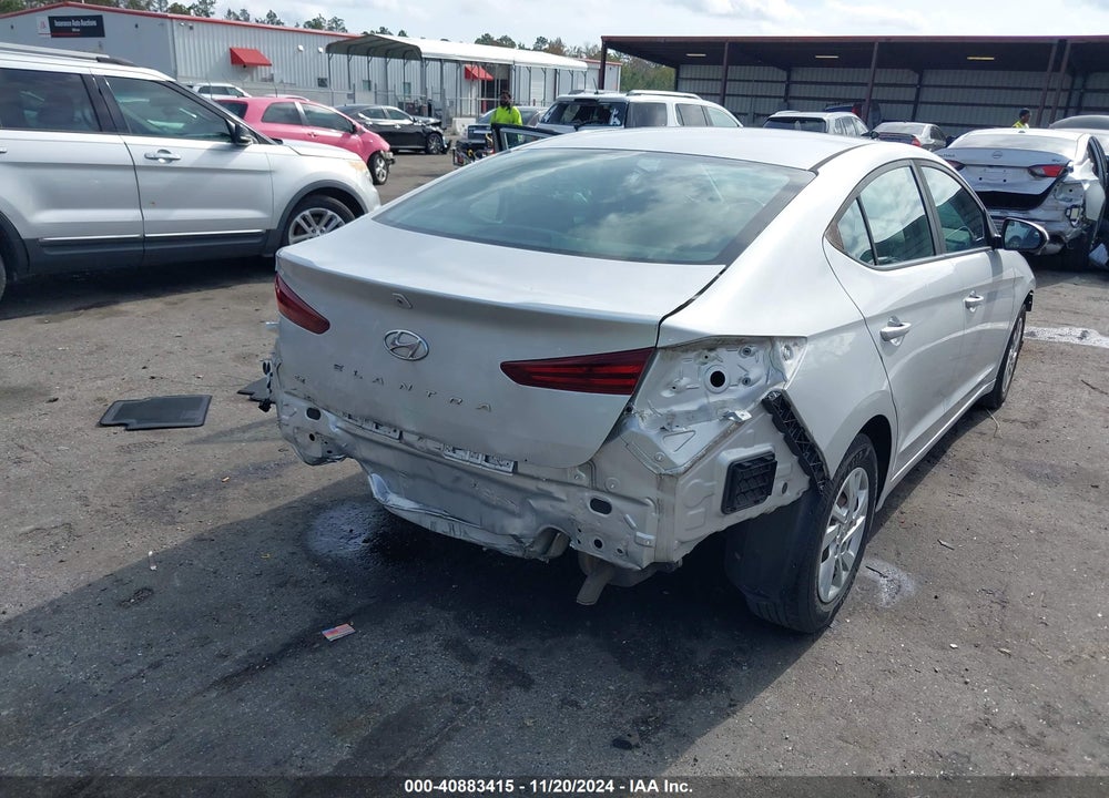 2019 HYUNDAI ELANTRA SE VIN: KMHD74LF9KU843013