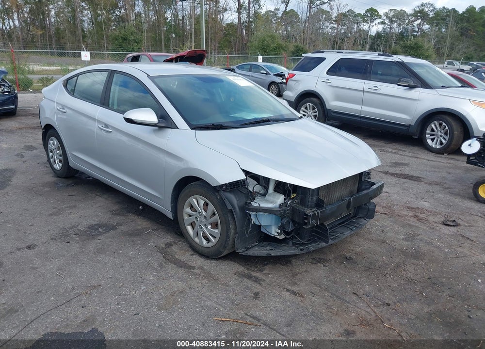 2019 HYUNDAI ELANTRA SE VIN: KMHD74LF9KU843013