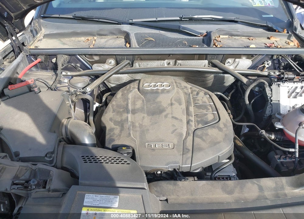 2019 AUDI Q5 45 PREMIUM VIN: WA1ANAFY1K2086221