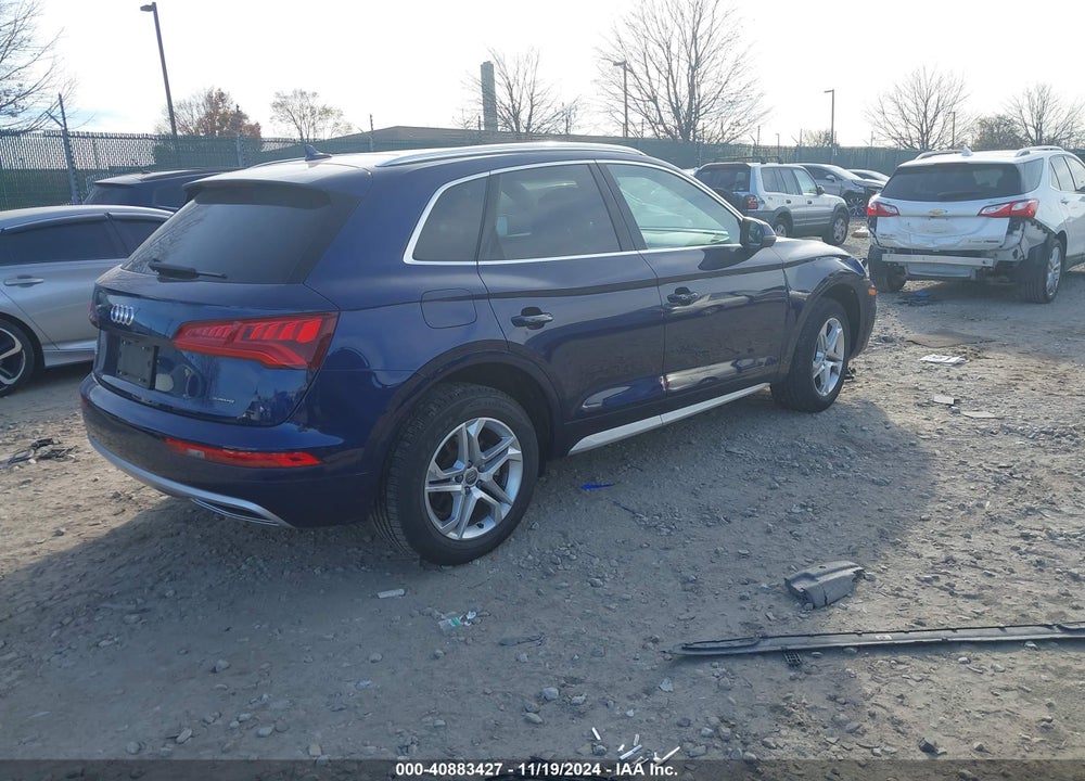 2019 AUDI Q5 45 PREMIUM VIN: WA1ANAFY1K2086221